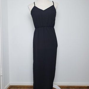 H&M  black maxi dress